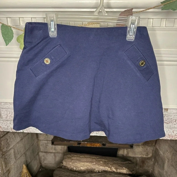 Lilly Pulitzer Madison skort in true navy size S built in shorts - Picture 1 of 4